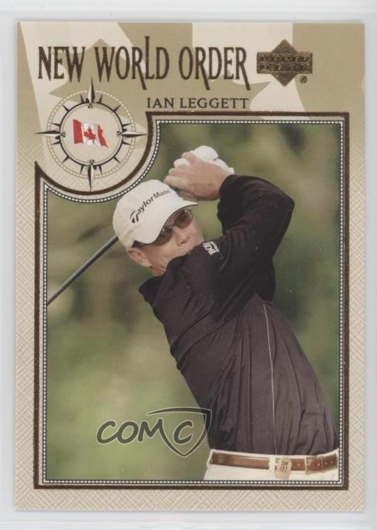 2002 Upper Deck New World Order Ian Leggatt #66 Rookie RC 0l2