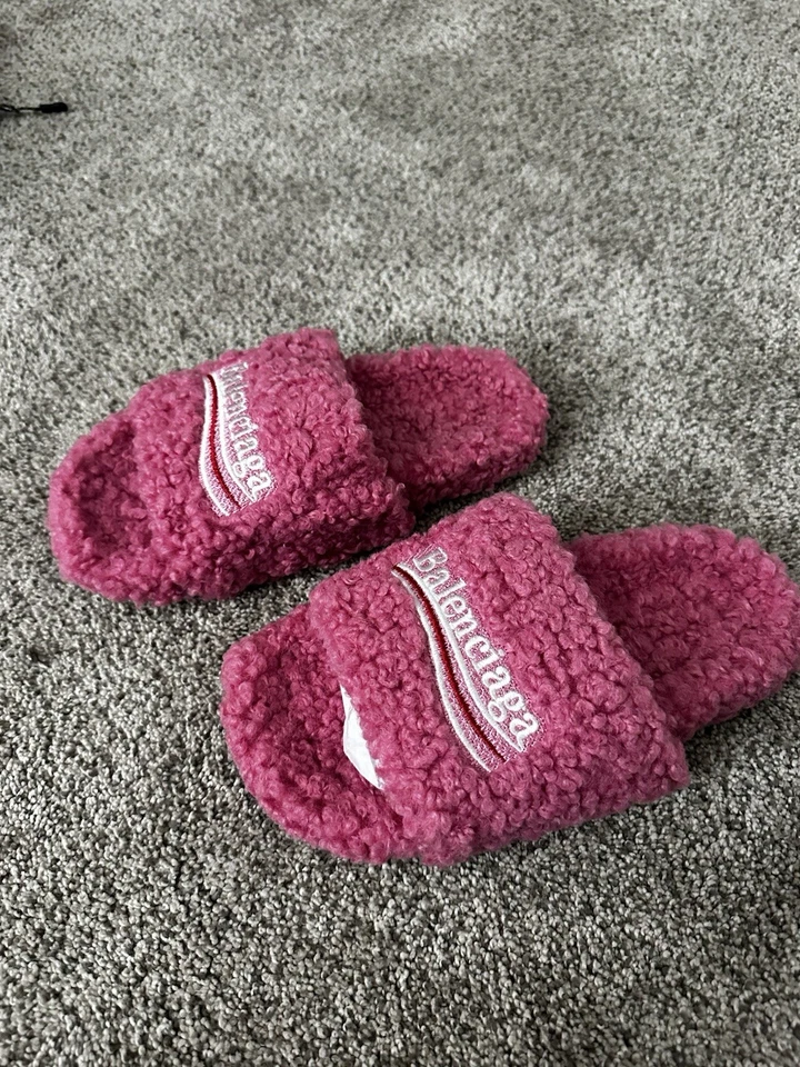 Balenci slides Pink Size 6 - Image 2 of 3