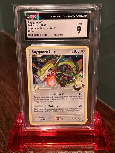 Rayquaza C graded CGC 9 for sale on eBay