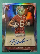 2015 Prizm Dres Anderson RC Silver Prizm SP Auto San Francisco 49ers  /350 🔥🔥
