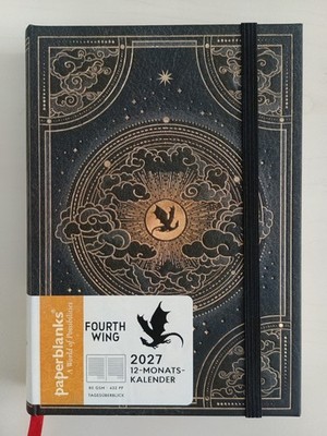 Paperblanks Shadows of Navarre (Fourth Wing) Hardcover, 12-Monats-Kalender, NEU