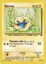 Mareep 58/75 Common Neo Discovery Pokemon Unlimited Moderately Played on eBay