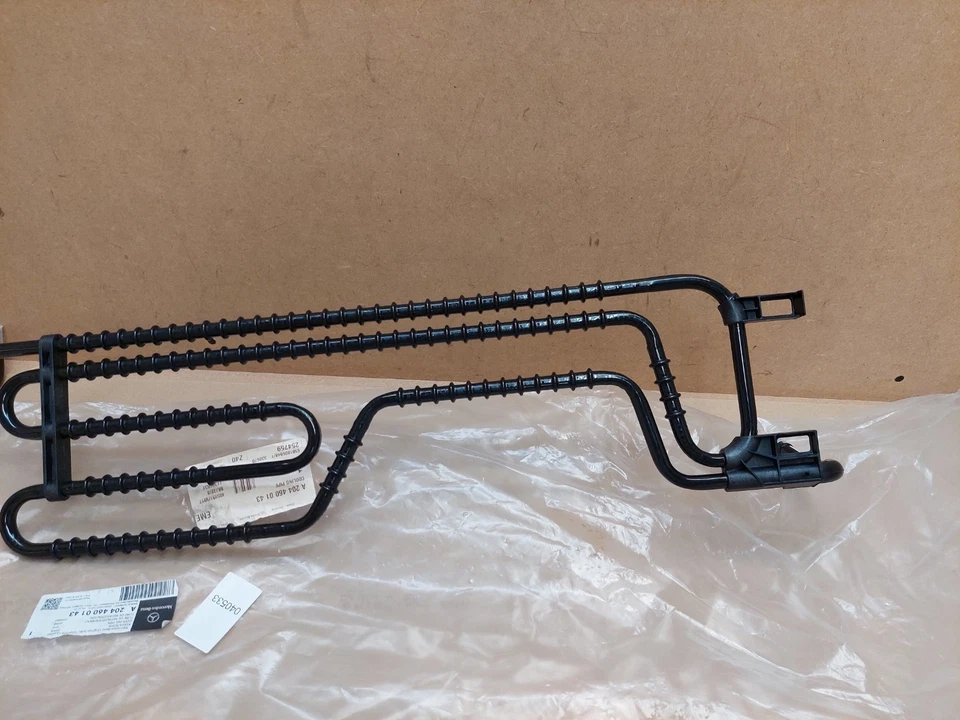 Mercedes W204 Power Steering Fluid Cooler A2044600143 Genuine NEW - Image 4 of 4