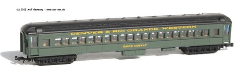 Lima N 4431 - HWT Coach Car Denver & Rio Grande Western, aga NEW, ohne OVP | Zustand: Gebraucht