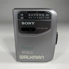 Vintage Sony Walkman AM/FM Radio Cassette Player WM-FX141 Tested Working
