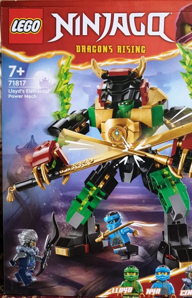 Lego Ninjago - 71817-Le robot du pouvoir élémentaire de Lloyd NEUF et Scellée - Photo 4/4