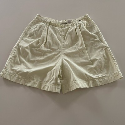 Liz Claiborne Lizwear Shorts Womens 12 Pleated High Rise 90s Golf Mom 
