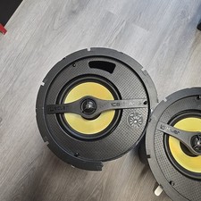 Pair Of Ecler IC6 Class-54 Loudspeaker EN54-24 In-ceiling In-wall Speaker