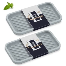 Kitchen Sink Organizer Tray,Sponge Holder for Kitchen Sink Bathroom Counter T...