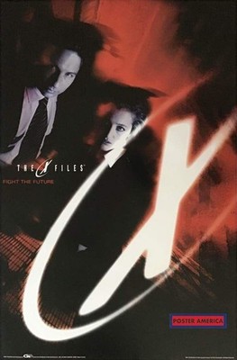 The X Files Fight The Future 1998 Vintage Movie Poster 23 x 35 | eBay