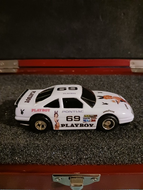 custom Tyco 440 X2 Pontiac Playboy NASCAR