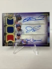 2024 Topps Triple Threads Auto Relic Combo Guerrero Jr, Springer & Berrios /27
