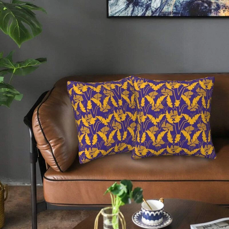 Minnesota Vikings Throw Pillow, Gift For Football Lover