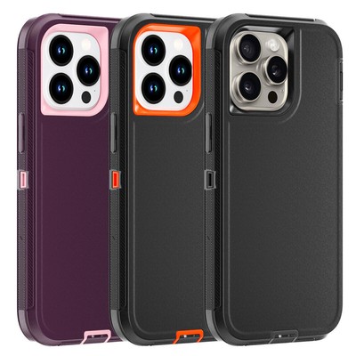 Shockproof Heavy Duty Case For iPhone 16 15 14 Plus 13 12 11 Pro Max Rug Cover