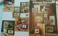Cocina Stitchin Limón Manzana Pastel Té Punto de Cruz PATRÓN Folleto/Folleto