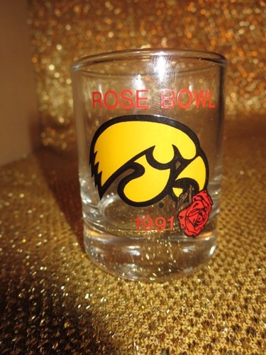Iowa Hawkeye State Elements Souvenir Shot Glass - 2.25" Tall - View #8