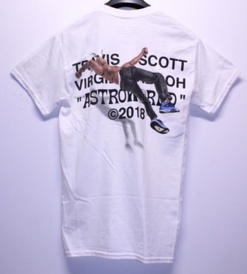 Travis Scott x Virgil Abloh Astroworld Jordan 4 Cactus T-Shirt 