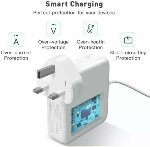 For Apple Charger 60w Power AC Adapter MacBook Pro - Picture 2 of 3