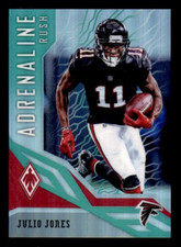 2018 Panini Phoenix Adrenaline Rush Green #4 Julio Jones Falcons #7/10