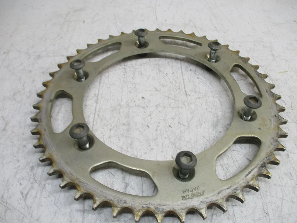 Yamaha yz250 yz 250 1986 86 Rear chain sprocket 48t. - Image 3 of 4