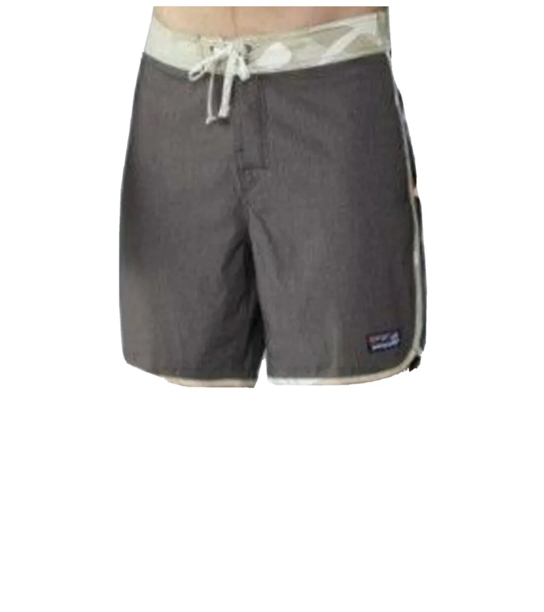 Neuf avec étiquettes short suprême homme Patagonia pétoncle gris camouflage noir planche 30