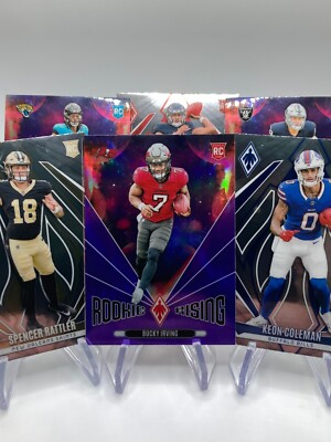 2024 Phoenix Football Rookies - Contours, Rookie Rising, Purple - Pick UR Card!!