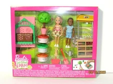 Barbie Sweet Orchard Farm Chelsea Doll & Friend Veggie Garden Playset GFR43 Toy