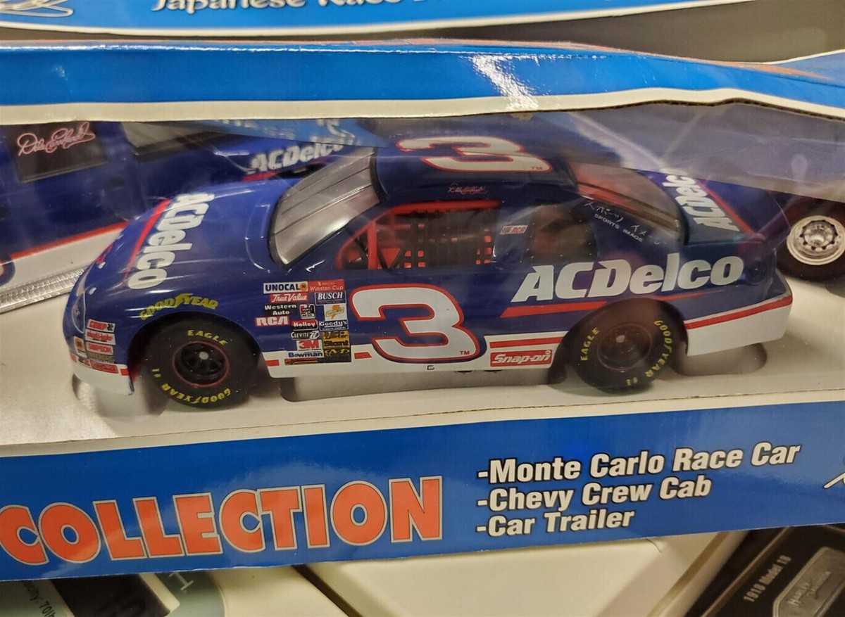 ＆【A0228】レア デイルアーンハート#3 トリビュート/ダイキャストハウラー Dale Earnhardt #3 AC Delco Trackside Collection Japanese