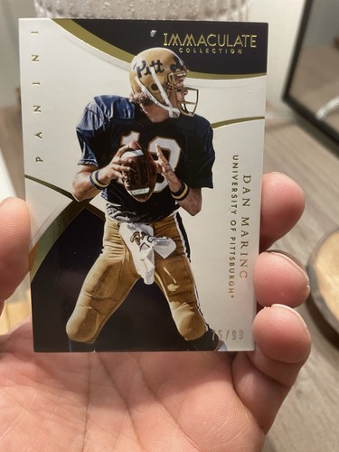 2015 panini immaculate Dan Marino 75/99 Multi Sport Pittsburgh  - Picture 1 of 2