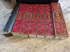 Lot of 7 QRS PLAYER PIANO WORD ROLLS