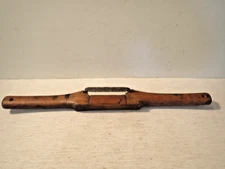 Antique Wood Spoke Shave Tool 2 3/4" Blade 16" long Carpentry