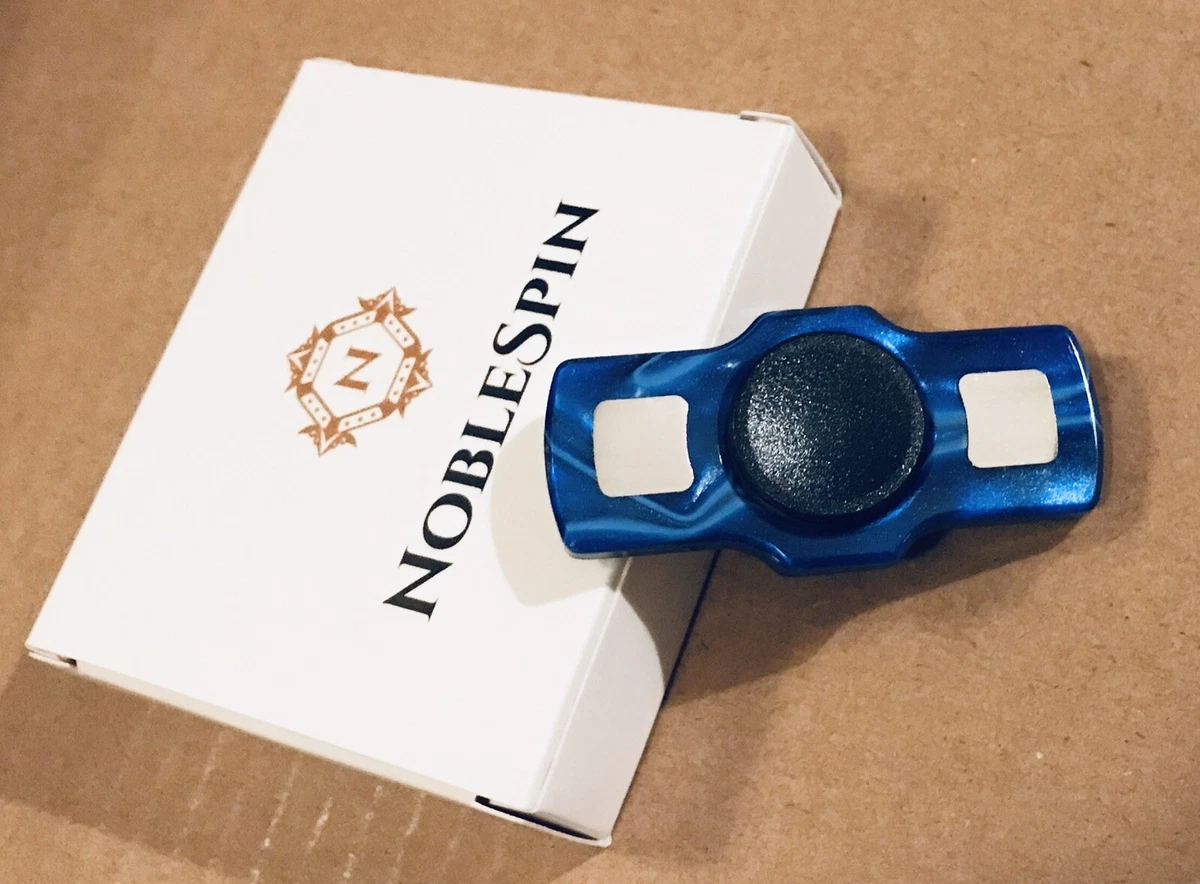 Fidget Spinner NobleSpin Stratus Blue Acrylic EDC Add On Item Discount See Note