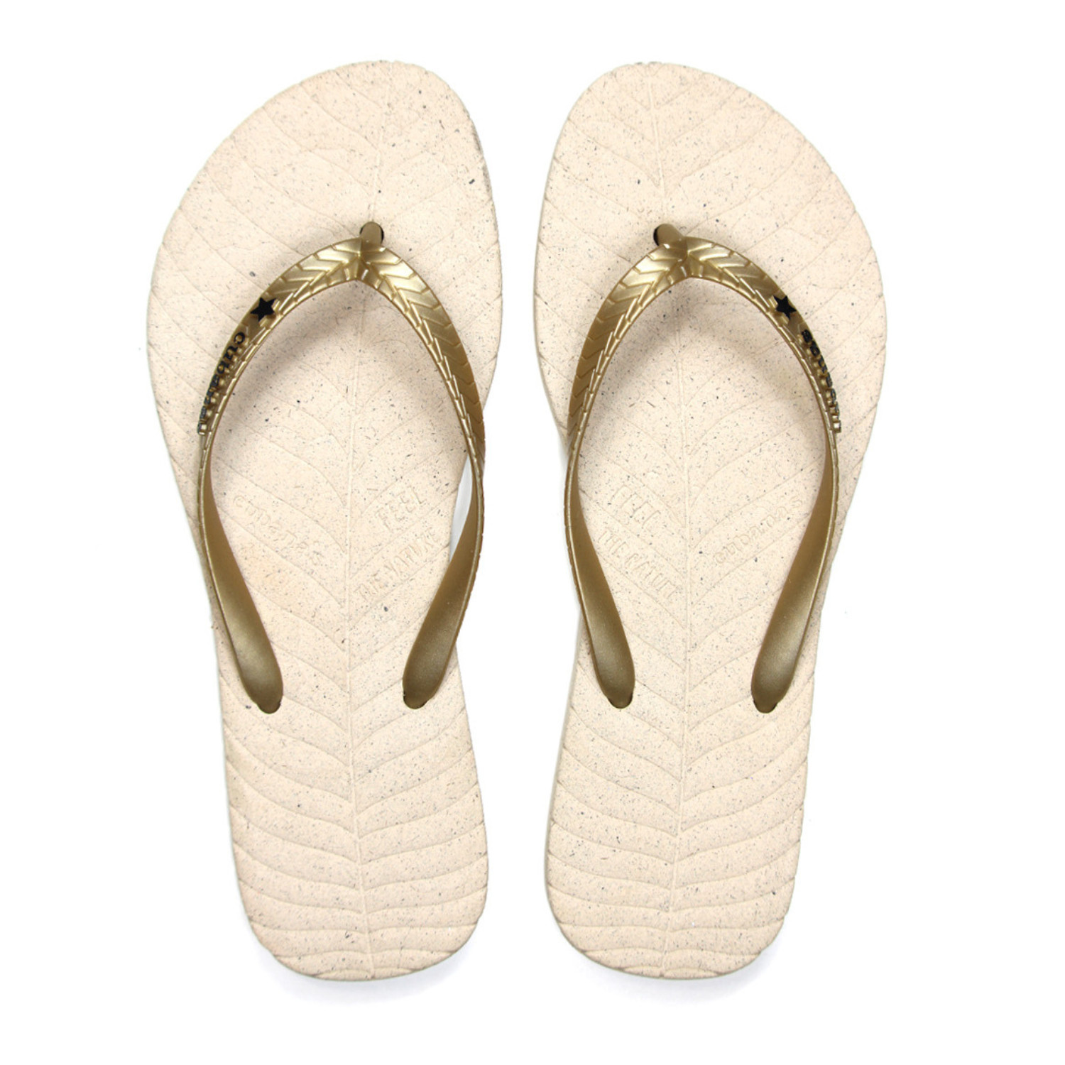 Вьетнамки Cubanas Nature Damen Creme 37,5