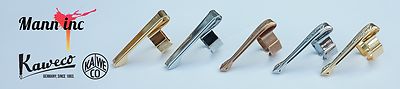 Kaweco achteckiger Sportclip, Gold, Chrom und Bronze, Deluxe Versionen verfügbar