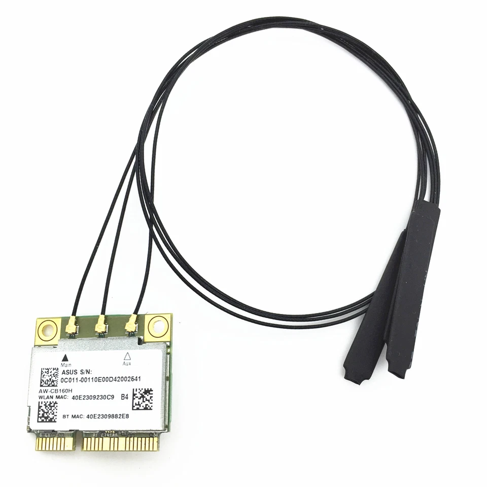 For BCM94360 MHF4 2.4/5G Wifi Antennas BCM94356Z QCNFA34AC 3 x 40cm/15.7" - Image 3 of 4