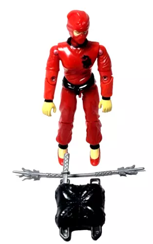 Vintage GI Joe Jinx Action Figure ARAH 1987 - Near Complete Hasbro ARAH