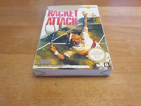 Racket Attack Nintendo NES PAL B CIB OVP BOXED 