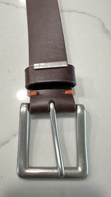 Puma Golf Brown Louis Bridle Fitted Leather Belt 908293 XL  display picture 1