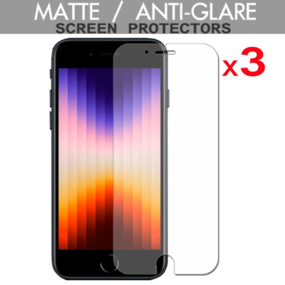 Pack of ANTI-GLARE MATTE Screen Protectors for Apple iPhone