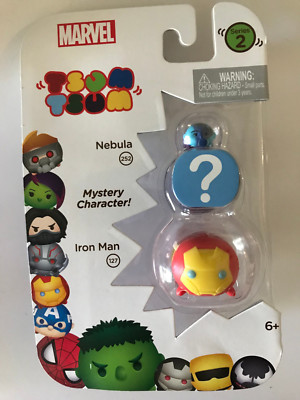 ゲームキャラクター MARVEL TsumTsum MysteryPack Series2 Marvel Tsum Tsum Series 2 Mystery Stack Pack 1 RANDOM Figure Jakks