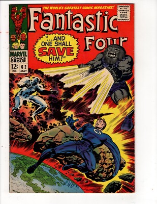 Fantastic Four #62-1967-KEY(THIS BOOK HAS MINOR RESTORATION SEE DESCRIPTION)