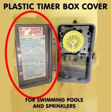 SWIMMING POOL TIMER DOOR COVER REPLACEMENT -Intermatic T104p3 T104 COVER ONLY