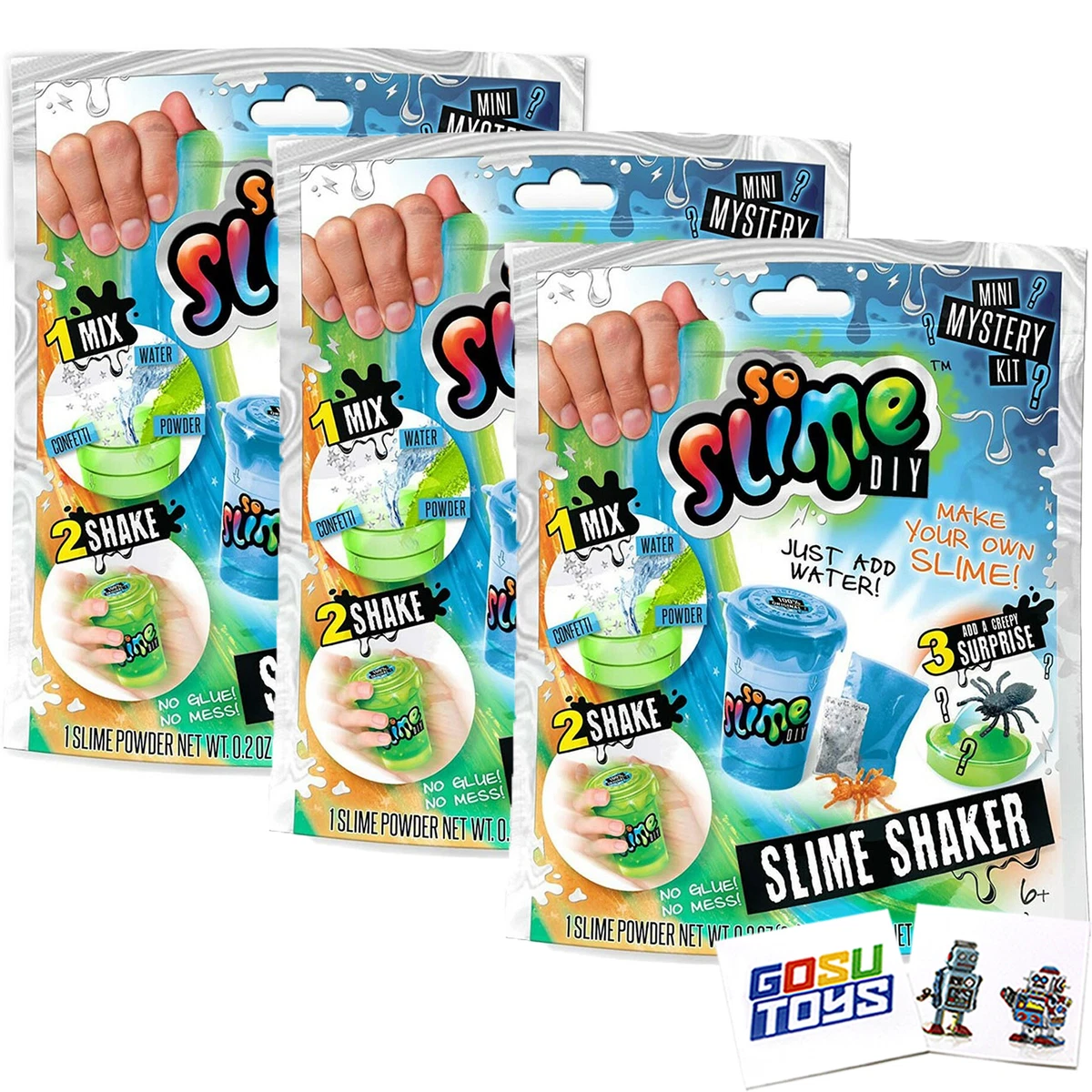 So slime diy sales shaker 3 pack