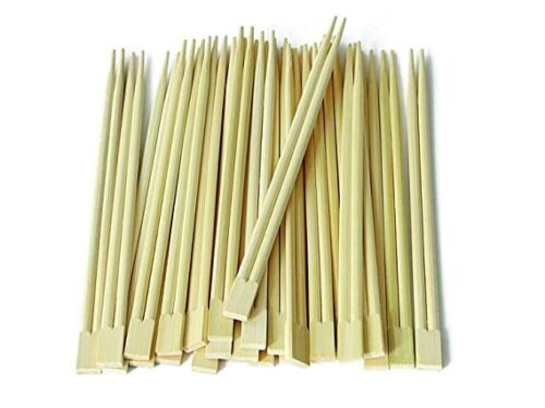 Disposable Wooden Chinese Japanese Korean Chopsticks 8 Inch Individually Wrapped - Picture 1 of 7