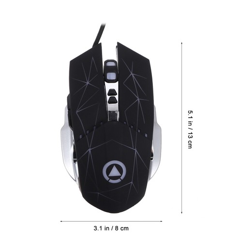 USB- verdrahtete LED Gaming Anti-Sweat Stille Licht USB- - Bild 2 von 12