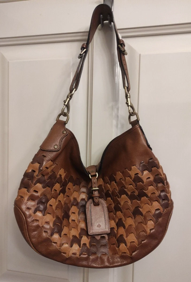 brown mulberry shoulder bag