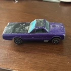 Hot Wheels Redline Fleetside Chevrolet Purple Diecast Car 1968 Vintage