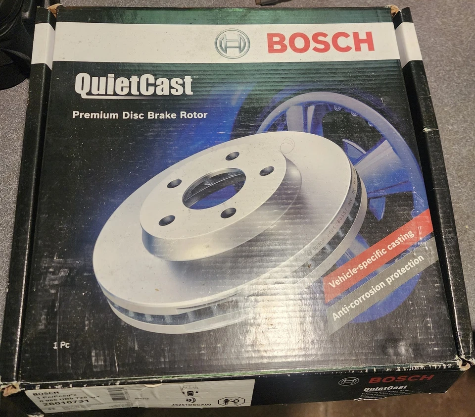 Bosch 26010731 Juego Rotores (2) - Delanteros - Honda - Acura Foto 3 de 3