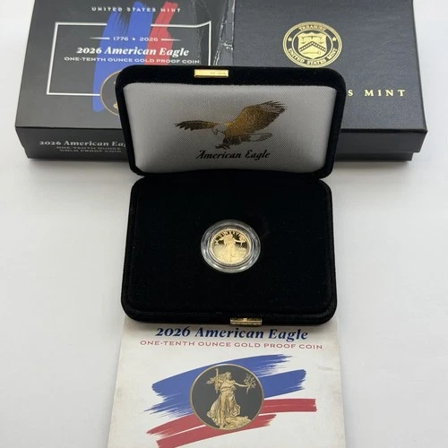 2026-W American Gold Eagle 1/10 oz Proof — photo from the most recent tracked eBay sale