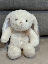 NEW, CREAM COLORED BUNNY 15" EASTER PLUSH